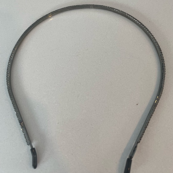 Gun metal jewelled hair band - Picture 2 of 3